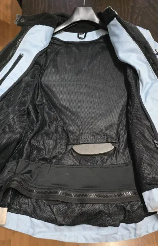 Chaqueta de moto para mujer