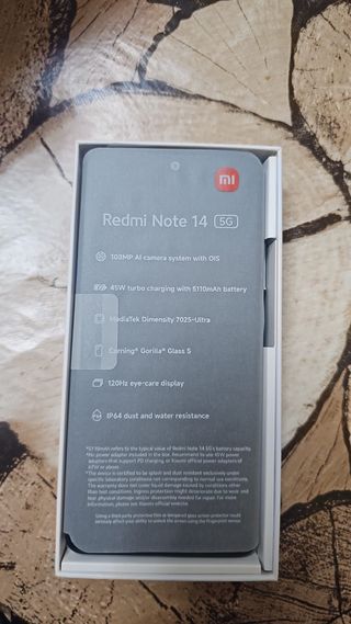 Xiaomi Redmi Note 14 5G Negro