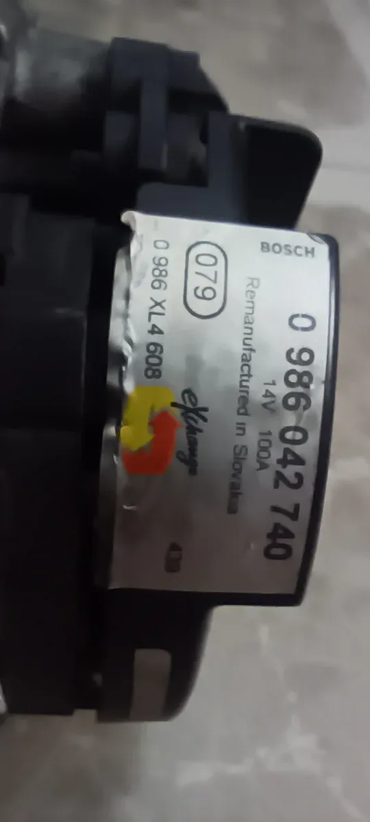 Alternador Bosch Opel Zafira