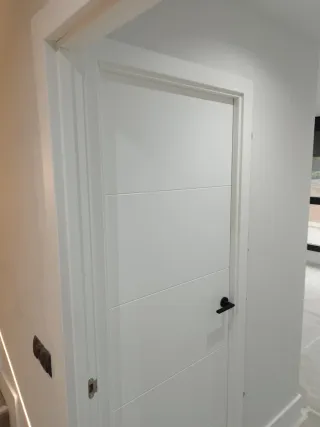 Carpintero montaje puertas