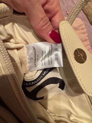 Bolso Lola Casademunt Beige
