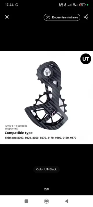 Pata de cambio carbono