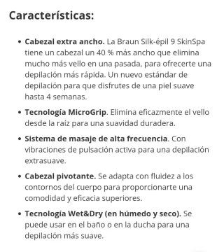 Braun Silk-épil 9 Depiladora