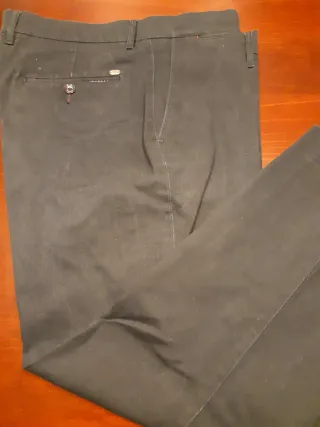 Pantalón de vestir caballero azul marino