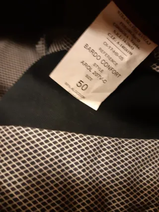 Pantalón de vestir caballero azul marino