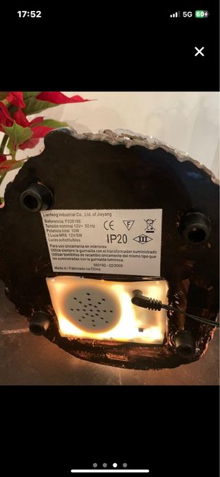 Carrusel Navideño con Luces