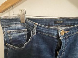 Pantalón Casual Fit. Massimo Dutti azul