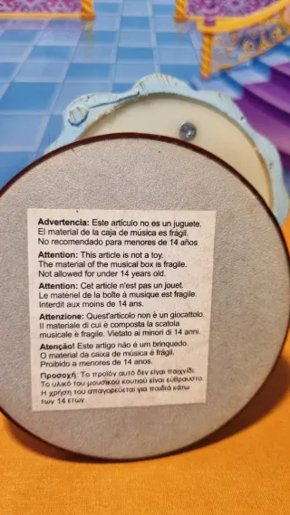 Tetera y tazas Bella y Bestia musical