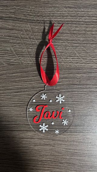 Bola Navidad Personalizada