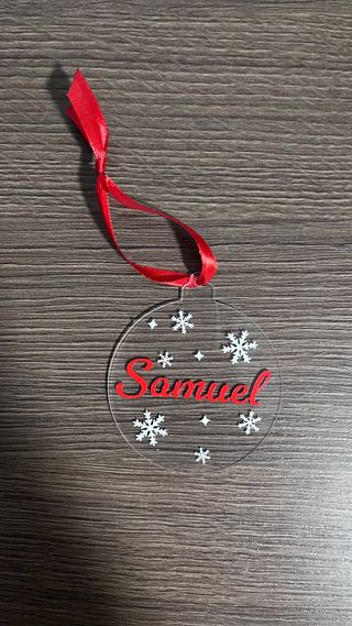 Bola Navidad Personalizada