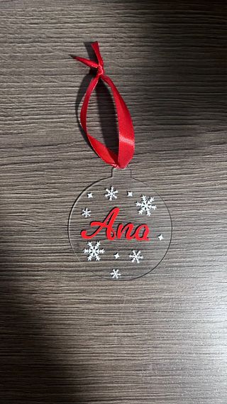 Bola Navidad Personalizada