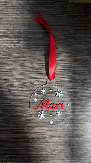 Bola Navidad Personalizada
