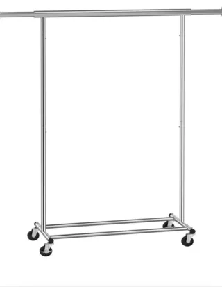 Burro para ropa metálico y de tela