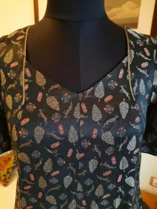 Vestido Cotélac estampado