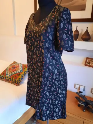 Vestido Cotélac estampado
