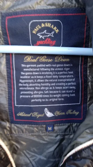 Paul & Shark Chaqueta Pluma de Oca Talla M