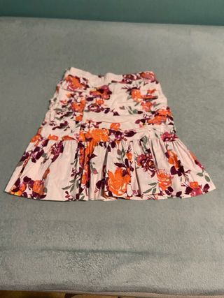 Falda floral verano