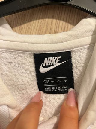 Sudadera Nike Just Do It Blanca