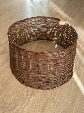 Base mimbre árbol Navidad