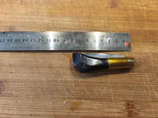 Navaja artesanal Damasco