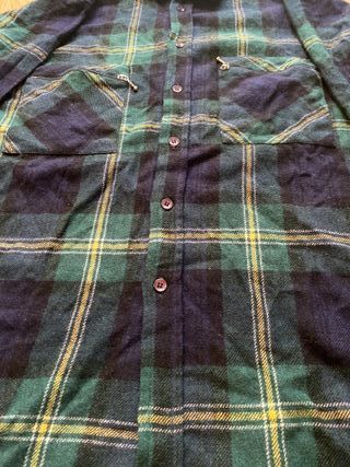 Camisa cuadros  montaña. western hombre M Chemise