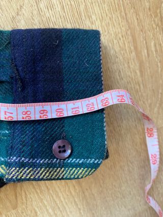 Camisa cuadros  montaña. western hombre M Chemise