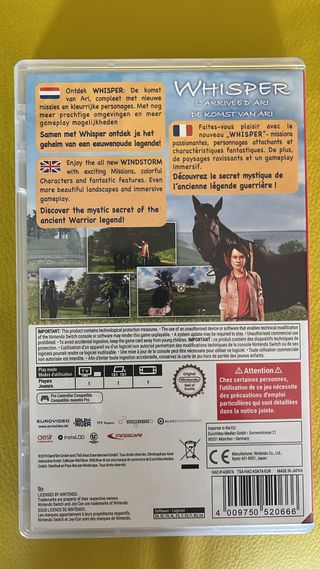 Windstorm Whisper Nintendo Switch Pal Fra