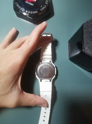 G-Shock Reloj Blanco Multicolor