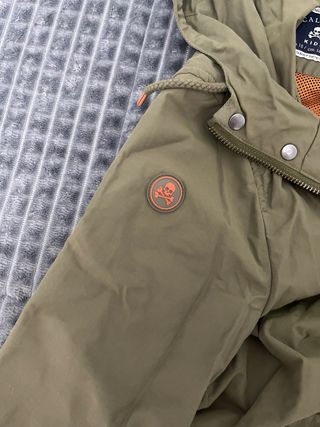Chaqueta Scalpers verde niño Talla 10
