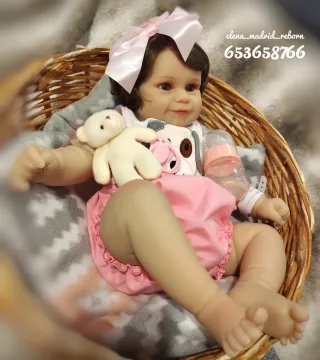 Muñeca VINILO maddie Reborn realista