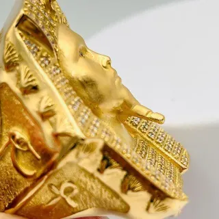 SELLO TUTANKAMON GRANDE 18K