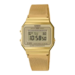 Reloj Casio A700WE Dorado