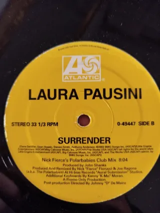 Vinilo Laura Pausini-Surrender