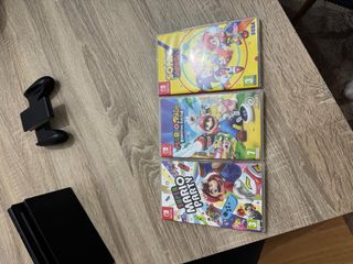 Nintendo Switch + 3 Juegos + accesorios