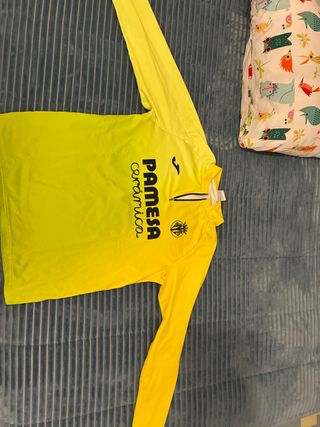 Sudadera Entrenamiento Villarreal Joma Amarilla