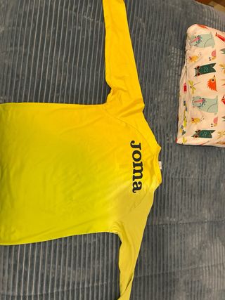 Sudadera Entrenamiento Villarreal Joma Amarilla