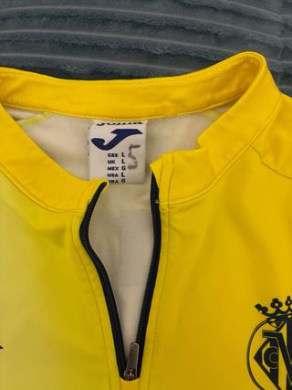 Sudadera Entrenamiento Villarreal Joma Amarilla