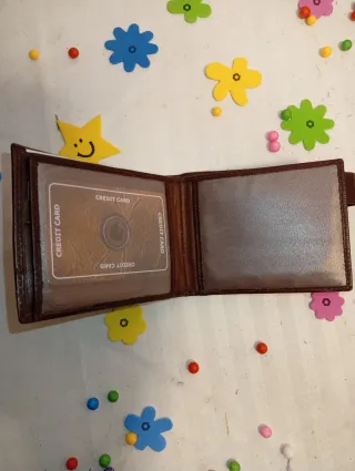 Cartera de Piel Marrón