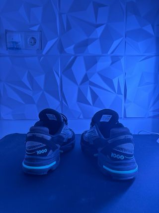 New Balance 1000 Negro/Verde Azulado