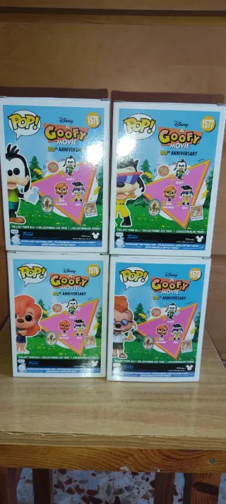 Lote 4 Funko Pop Goofy Movie