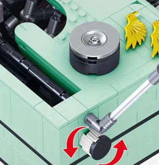 Macchina da scrivere stile Lego vintage