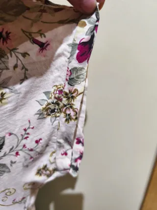 Camiseta floral talla única