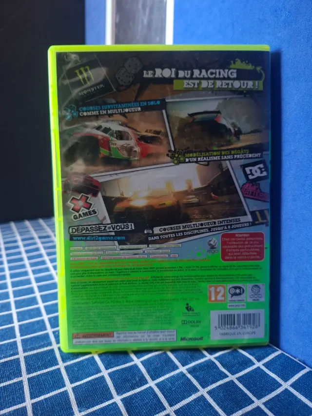 XBOX360 DIRT 2 ORIGINAL COMPLETO
