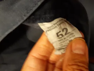 Pantalón de caballero azul marino talla 52