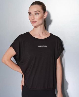 Camiseta Dash and Stars negra nueva