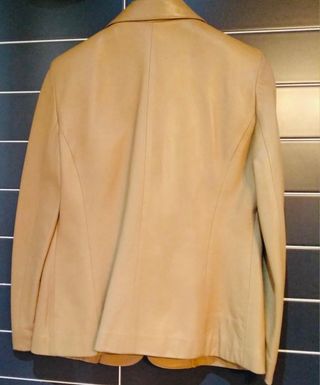 Chaqueta blazer polipiel M.B. Talla 42