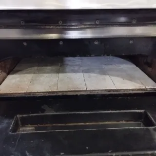 Horno de pizza doble altura