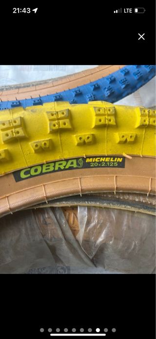 Neumáticos. Michelin cobra