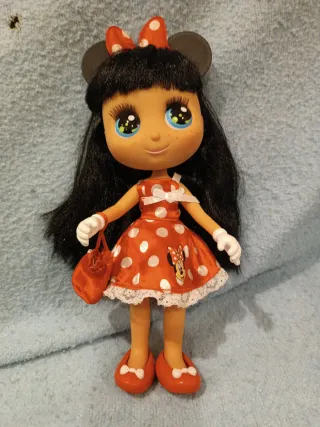 Muñeca Minnie Mouse Vestido Lunares