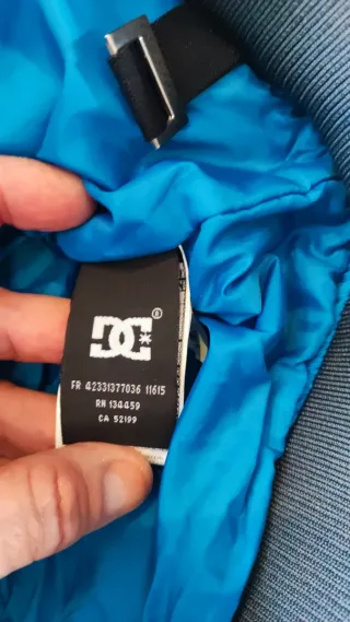 Giacca DC con cappuccio e logo